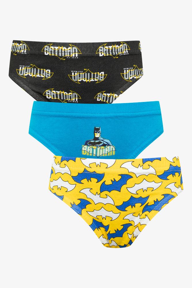 3 Pack Batman Briefs Multi