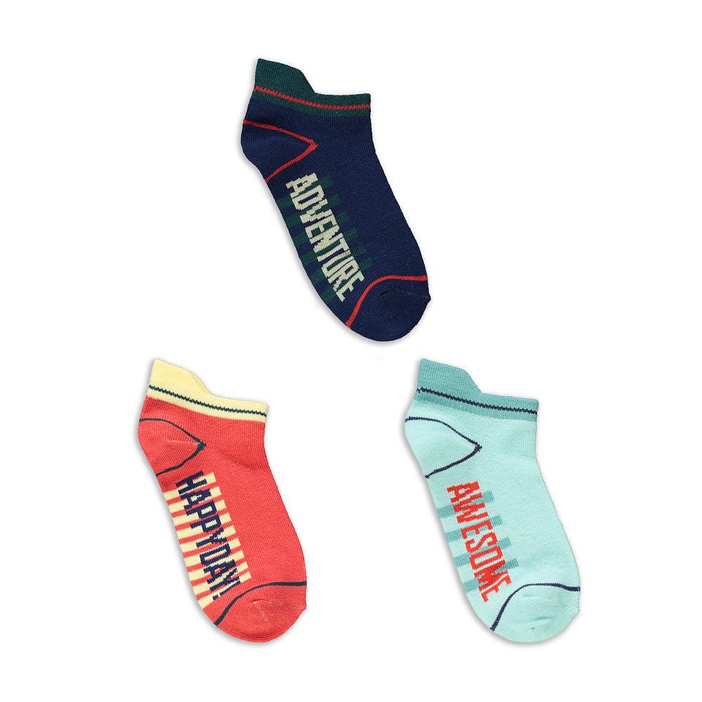 3 Pack Sport Socks Multi