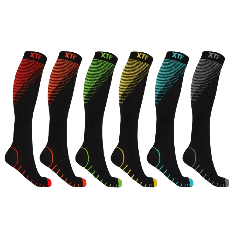 Super Lite Athletic Graduated Socks (6-Pairs)