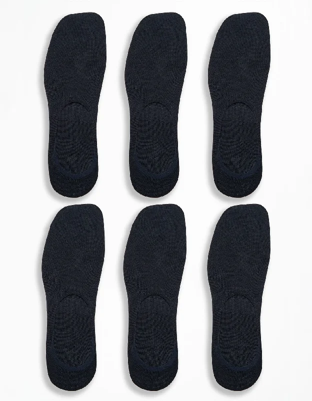 6 Pairs - Invisible Socks - Navy