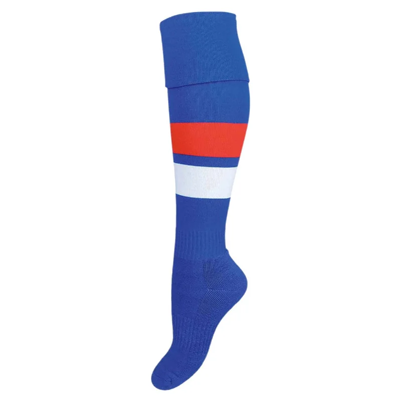 Adult's AFL Western Bulldogs Football Club Elite Socks