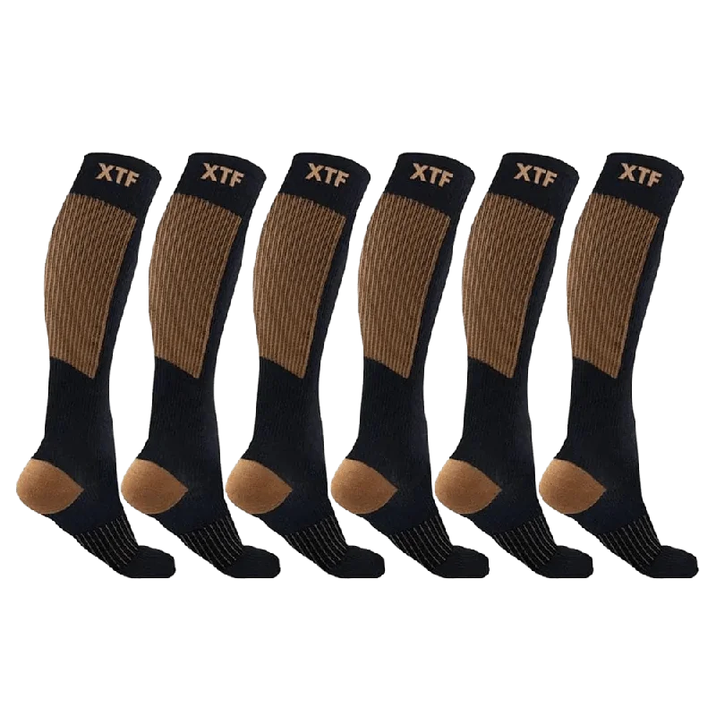 Copper-Infused Socks - Original (6-Pairs)