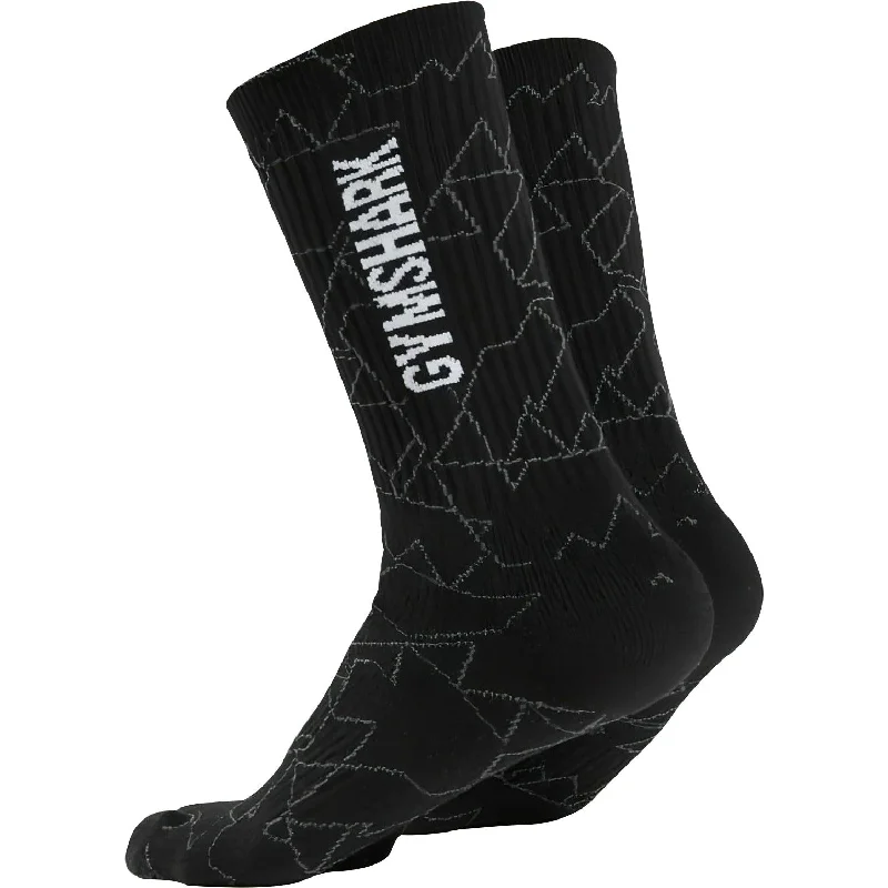 Gymshark Linear Crew Socks - Black