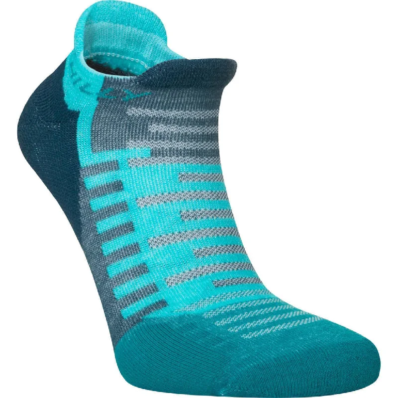 Hilly Active Socklet Running Socks - Blue