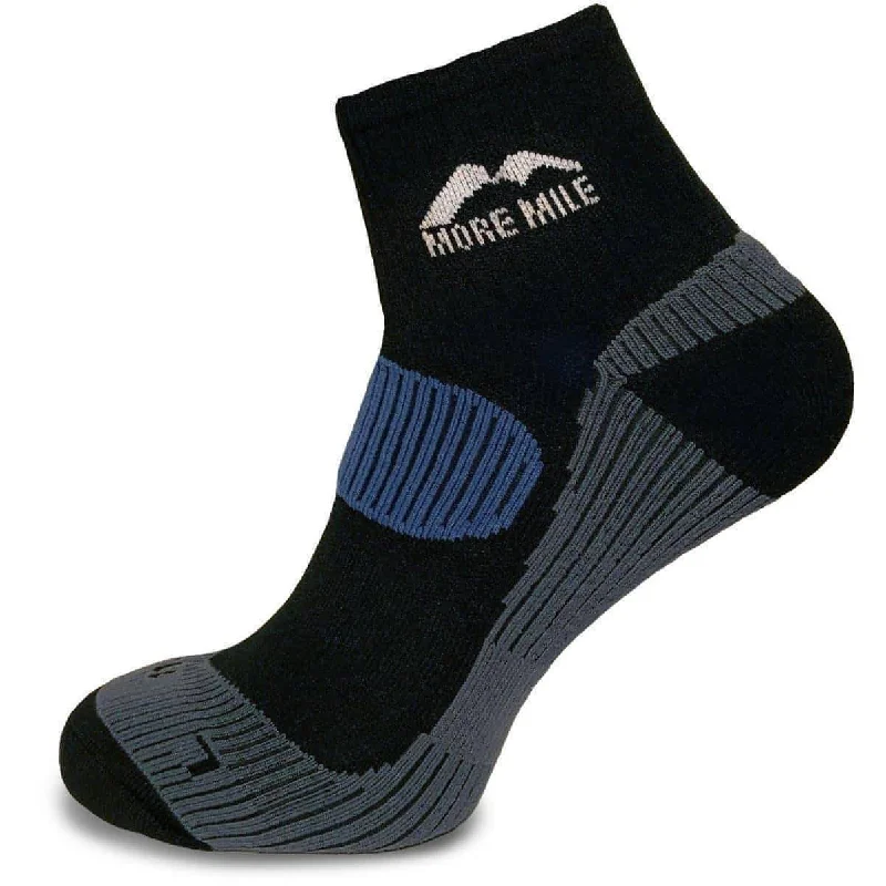 More Mile Cheviot Trail Running Socks - Black