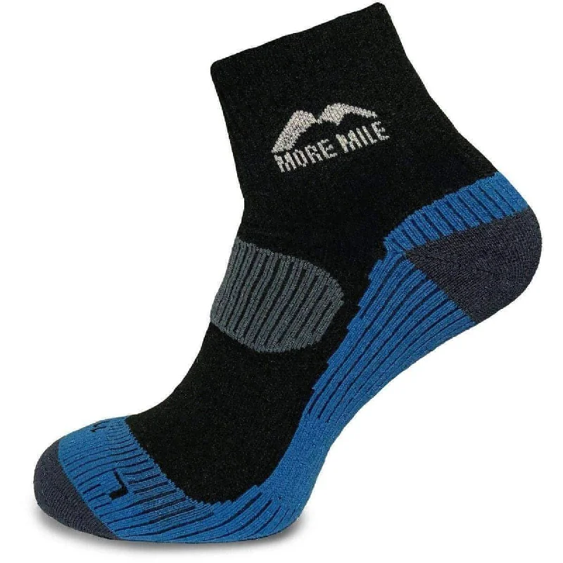 More Mile Cheviot Trail Running Socks - Black