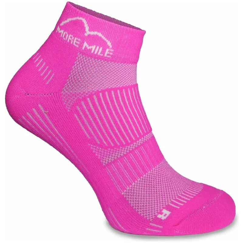 More Mile London 2.0 Eco Friendly Running Socks - Pink