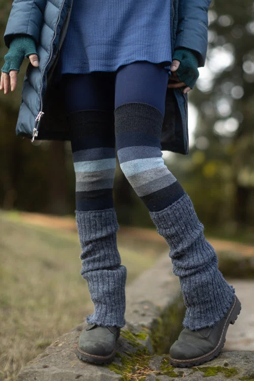 Ribbed Knit Leg Warmers