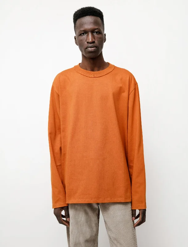 LS Big Tee Heavy Orange