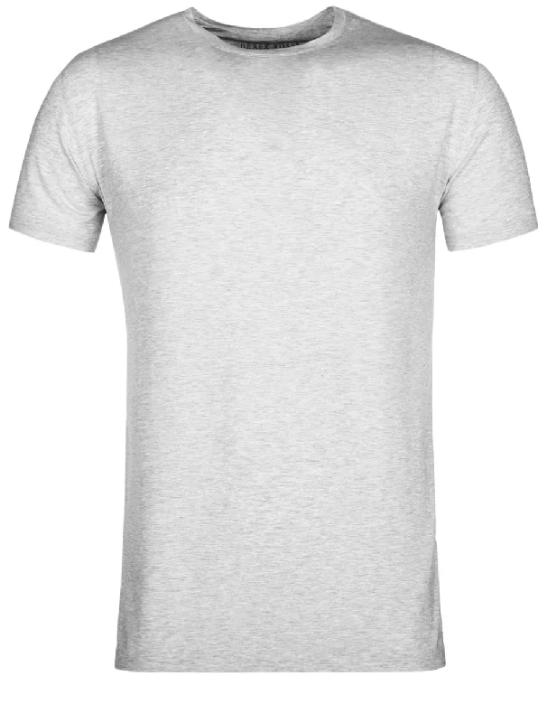 Basel Roundneck T-shirt Silver