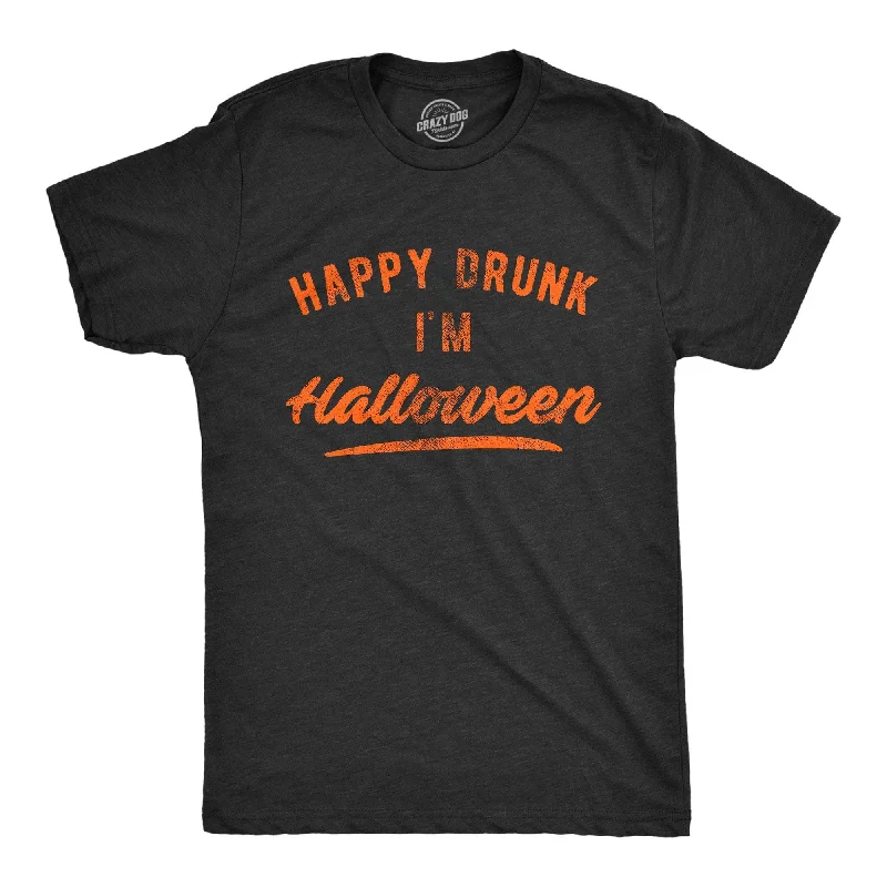 Happy Drunk I'm Halloween Men's T Shirt