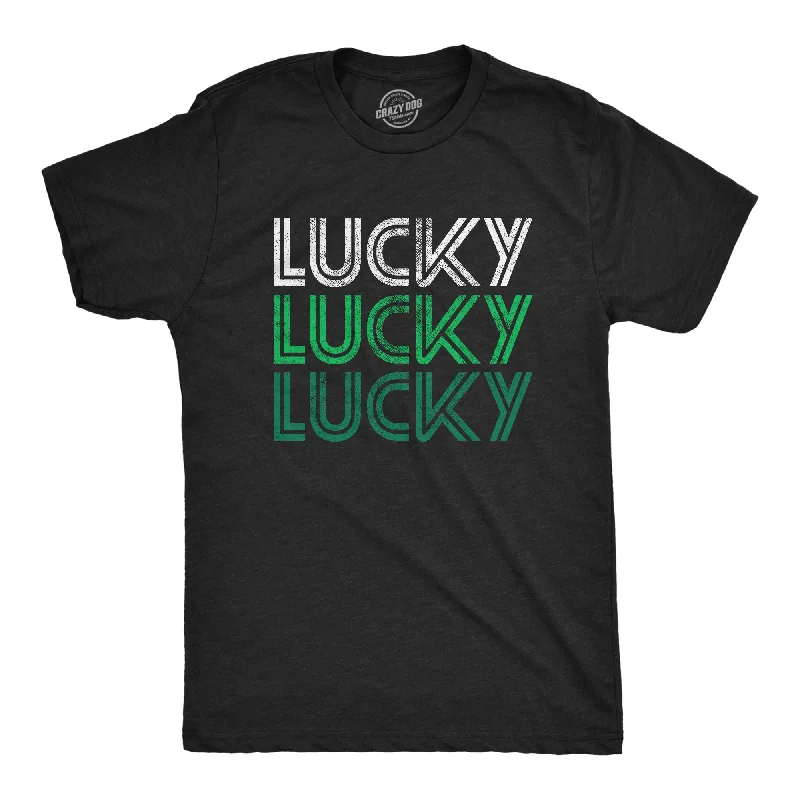 Lucky Lucky Lucky Men's T Shirt