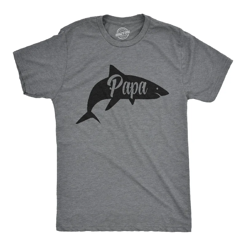 Papa Shark Men's T Shirt