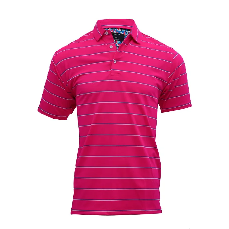 REAL MEN WEAR PINK MEN'S GOLF T-SHIRT