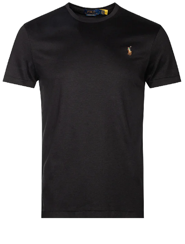 Pima Polo Tshirt Black