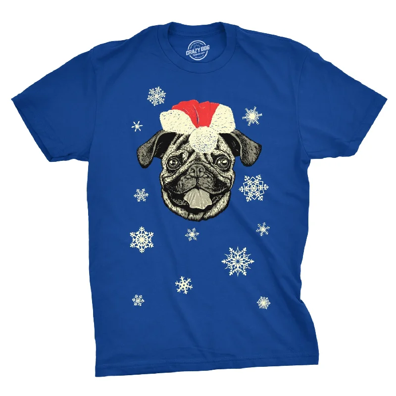 Santa Pug Ugly Christmas Sweater Men's T Shirt