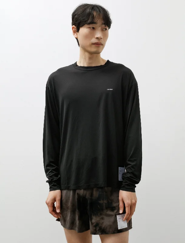 Auralite Long Tee Black