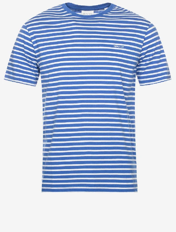 Striped T-Shirt Rich Blue