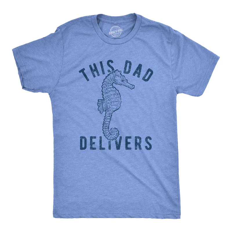 This Dad Delivers Men's T Shirt