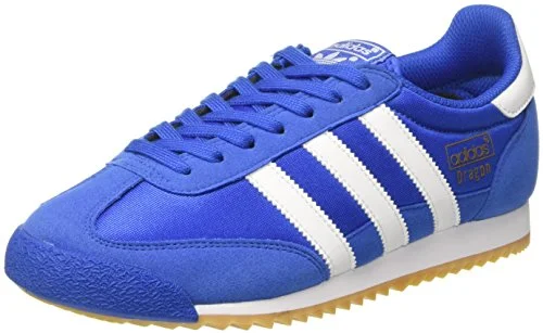 adidas Herren Dragon OG BB1269 Gymnastikschuhe, Blau (Blue/FTWR White/Gum 3)