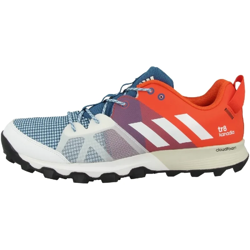 Adidas Herren Kanadia 8 Trail Laufschuhe, Mehrfarbig (Azubas/Ftwbla/Energi), 46 EU