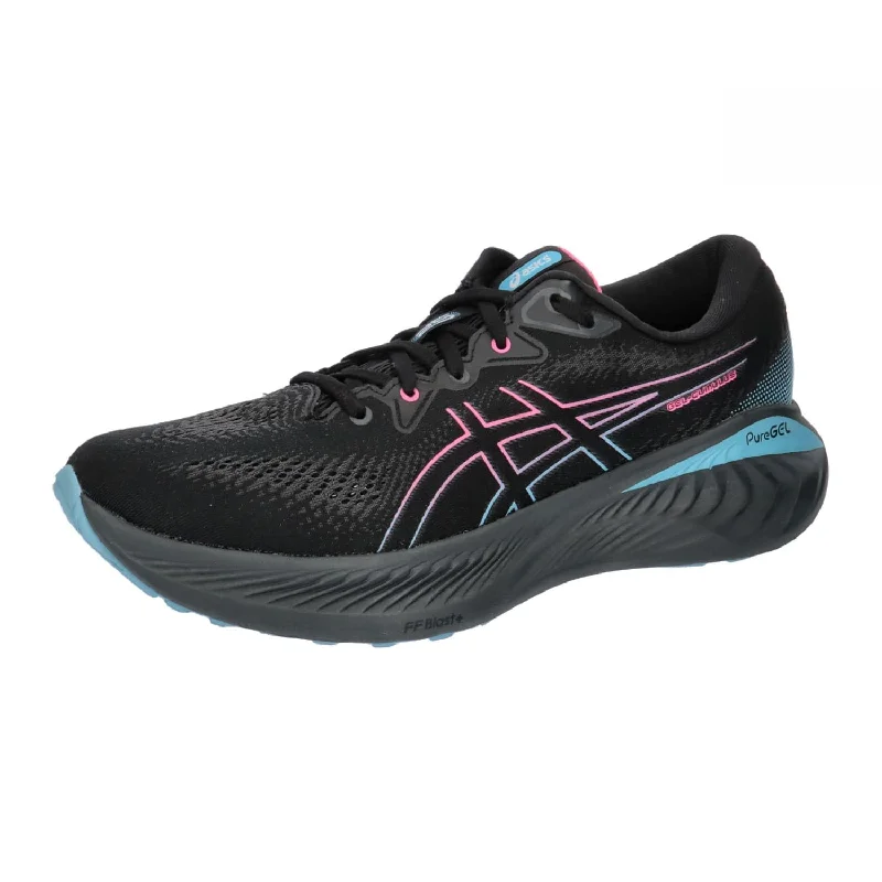 ASICS Damen Laufschuhe Gel-Cumulus 25 GTX 1012B502 Black/Hot Pink 39