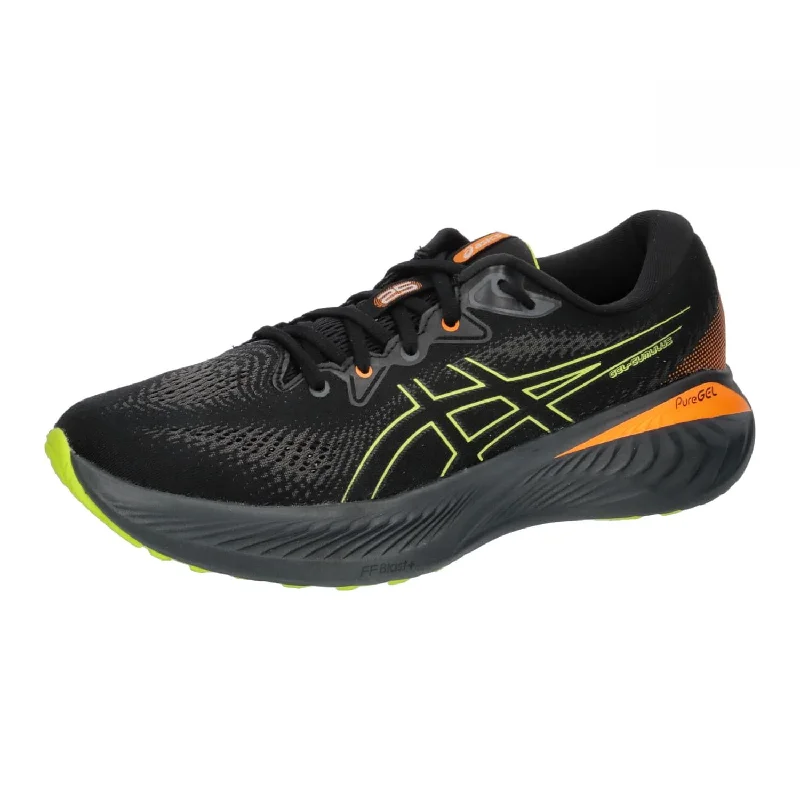 ASICS Herren Laufschuhe Gel-Cumulus 25 GTX 1011B683 Black/Neon Lime 41.5