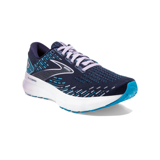 Brooks Glycerin 20 (Peacoat/Ocean/Pastel Lilac) - Women's