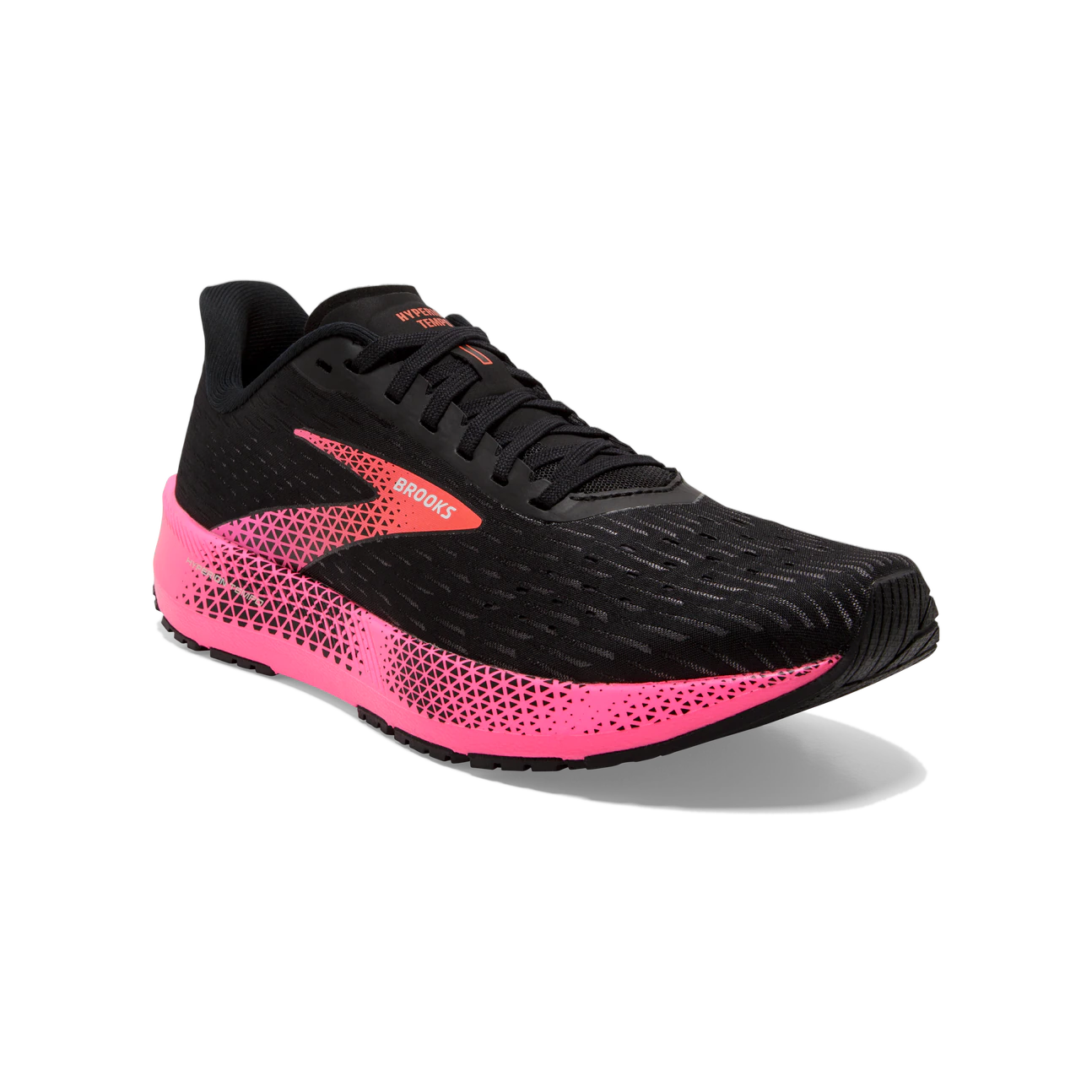 Brooks Hyperion Tempo (Black/Pink/Hot Coral) - Women's