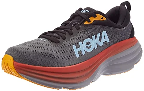 Hoka One Herren Bondi 8 running shoes, Grau, 44 2/3 EU