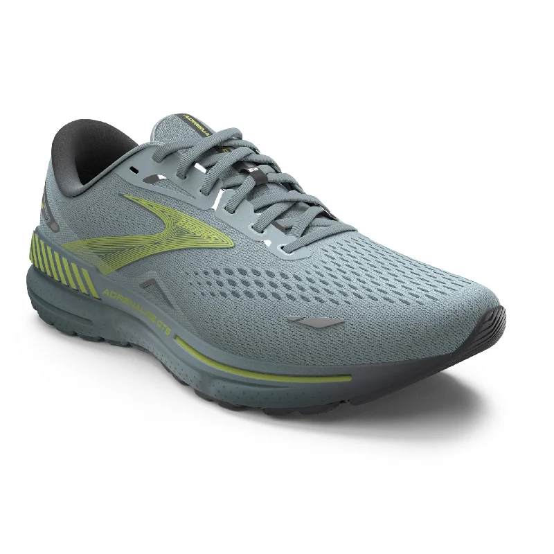 Men's Brooks Adrenaline GTS 23 (Cloud Blue/Goblin Blue/Lime)