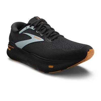 Men's Brooks Ghost Max (Black/Orange/Cloud Blue)