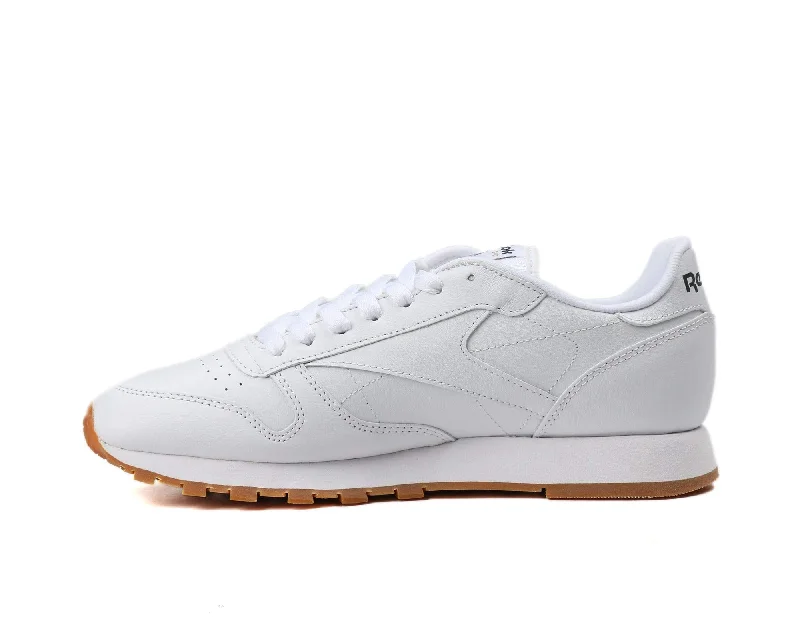 Reebok Herren Classic Leather Sneakers, WeiÃŸ White Gum, 42 EU