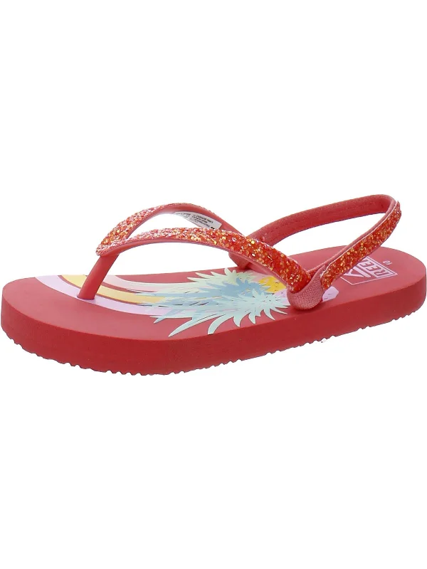 Girls Toddler Slingback Flip-Flops