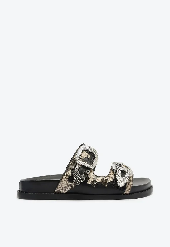 Harper Sporty Leather Sandal