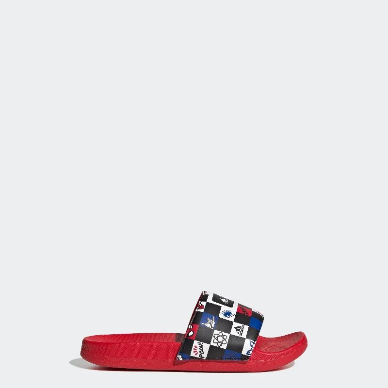 Kids' adidas  x Disney Adilette Comfort Spider-Man Slides