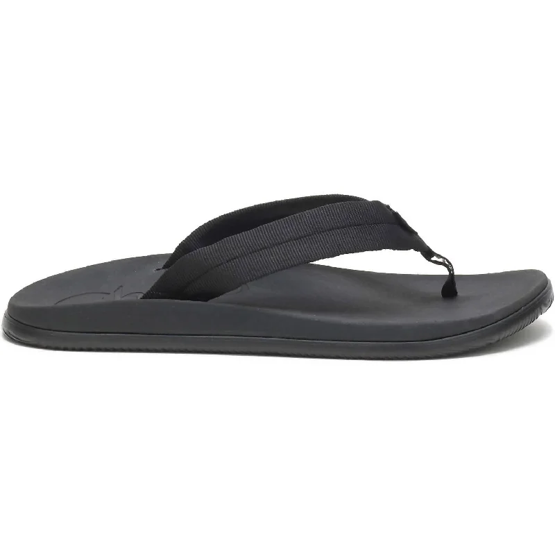 Men's Chillos Flip Sandal In Tube Black