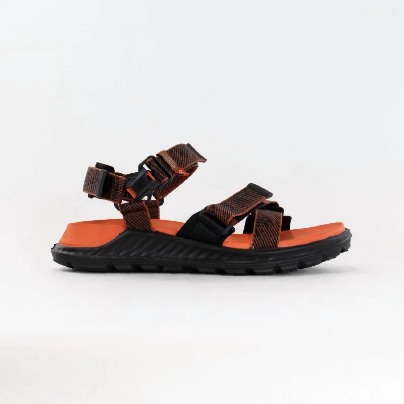 Men's Exowrap Sandals In Cognac