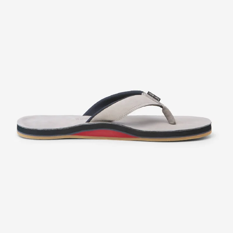 Men's Pier Flip Flop Sandal In Gray