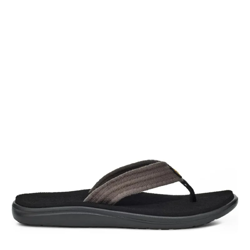 Men's Voya Canvas Flip Flops In Drizzle