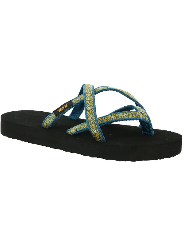 Olowahu Girls Little Kid Flatform Flip-Flops