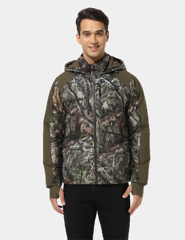 Men's Heated Hunting Jacket - Camouflage, Mossy Oak® Country DNA