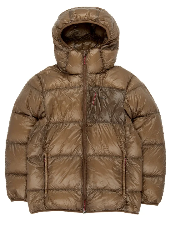 Nanga Men's Mountain Lodge Down Hoodie Jacket - Mocha