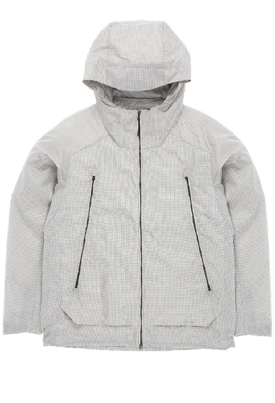 Men's Pasmo Hooded Windbreaker Jacket - Lucid White