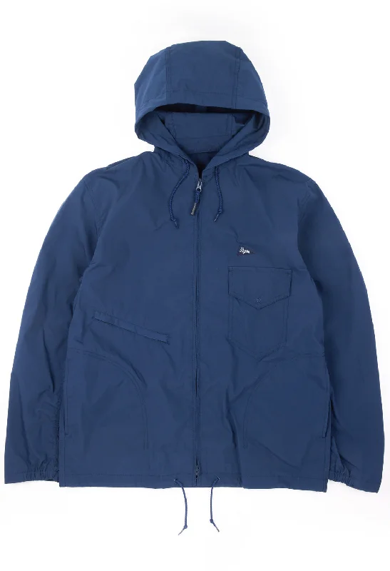 Pilgrim Surf + Supply Men's Russel Zip Parka - Navy Blue