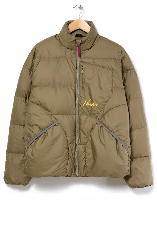 Nanga Men's Mazeno Ridge Jacket - Beige Khaki