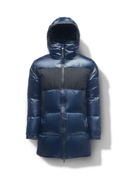 Neelix Men's Long Puffer Jacket