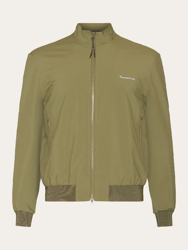 NORDENVIND™ Light shell bomber jacket - GRS/Vegan - Burned Olive