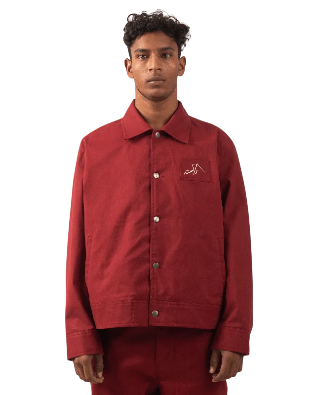 SCARLET TWILL JACKET