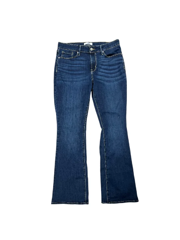 Jeans Boot Cut By Denizen By Levis In Blue Denim, Size: 12